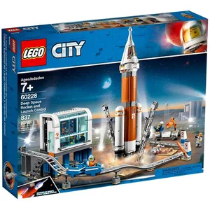 Lego Lego City - La Fusée Spatiale Et Sa Station De Lancement - 60228 pas cher
