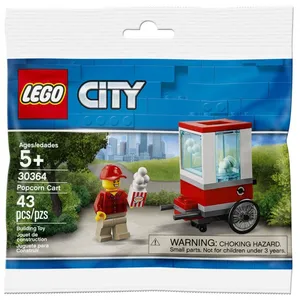Lego City - Popcorn Cart (Polybag) - 30364 pas cher