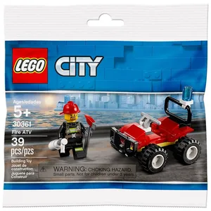 Lego City - Fire Atv (Polybag) - 30361 pas cher