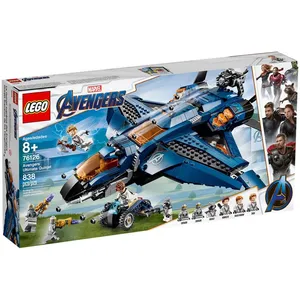 LEGO® Marvel Super Heroes 76126 - Le Quinjet des Avengers - Jeu de construction pas cher