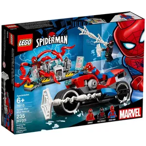 LEGO® Marvel 76113 Le sauvetage en moto de Spider-Man pas cher