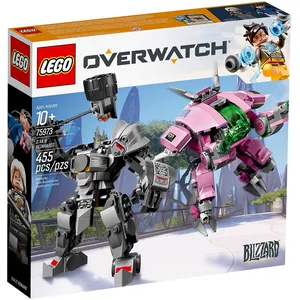 LEGO® Overwatch 75973 - D.va et Reinhardt - Jeu de construction pas cher