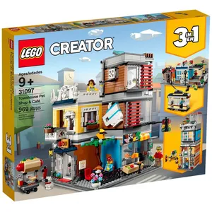 LEGO® Creator 3 en 1 31097 L'animalerie et le café pas cher