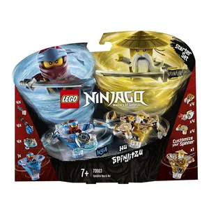 LEGO® Ninjago 70663 Toupies Spinjitzu Nya & Wu pas cher
