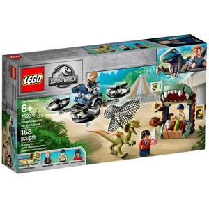 Lego Lego Jurassic World - Dilophosaure En Liberté - 75934 pas cher