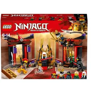 LEGO® NINJAGO® 70651 Confrontation Salle du Trône pas cher