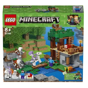 LEGO® Minecraft 21146 L'attaque des squelettes pas cher