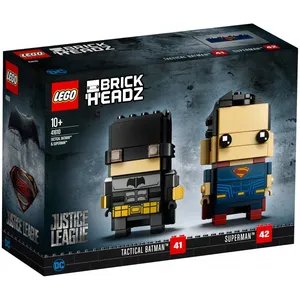 LEGO® Brickheadz 41610 Tactical Batman et Superman pas cher