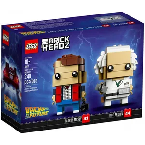 LEGO® BrickHeadz  41611 Marty McFly et Doc Brown pas cher