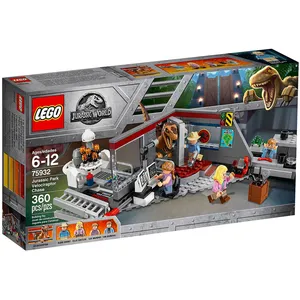 LEGO® Jurassic World 75932 La poursuite du Vélociraptor Jurassic Park pas cher