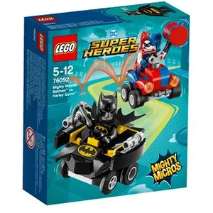 Lego DC Comics Super Heroes 76092 Mighty Micros Batman contre Harley Quinn pas cher