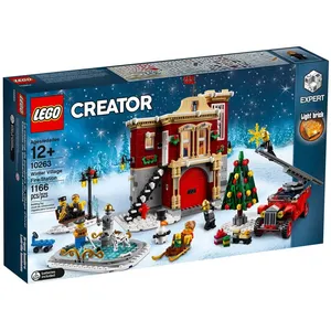 LEGO® Creator Expert 10263 La caserne des pompiers du village d'hiver pas cher