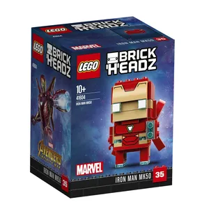 LEGO® BrickHeadz Disney Marvel  41608 Iron Man MK50 pas cher