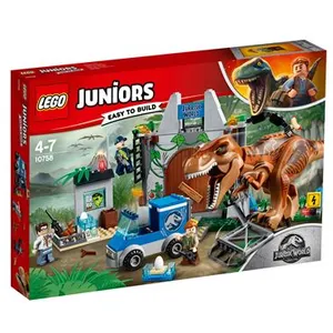 LEGO® Juniors Jurassic World 10758 L'évasion du tyrannosaure pas cher