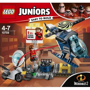 Comparateur de prix : LEGO® Juniors The Incredibles II 10759 La poursuite sur les toits d'El...