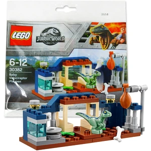 Lego 30382 Jurassic World Baby Velociraptor Playpen (Polybag) pas cher