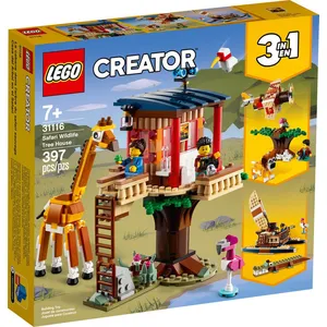 LEGO® Creator 31116 La cabane dans l’arbre du safari 3 en 1 pas cher