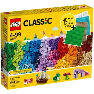 Jeu de construction LEGO Classic 11717 - Plaques et briques à gogo pas cher