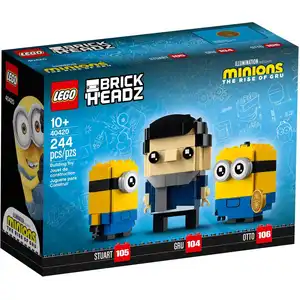 LEGO LEGO BrickHeadz - Gru, Stuart et Otto (Minions) - 40420 pas cher