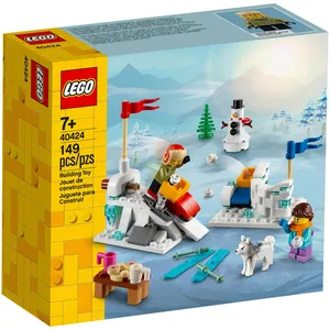 Lego Lego Saisonnier - Bataille De Boules De Neige - 40424 pas cher