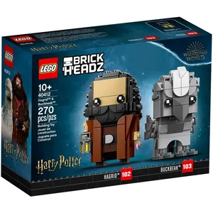 Lego Brickheadz - Hagrid Et Buck (Harry Potter) - 40412 pas cher