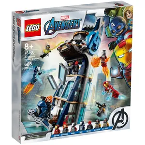 LEGO® Marvel Avengers 76166 La tour de combat des Avengers pas cher