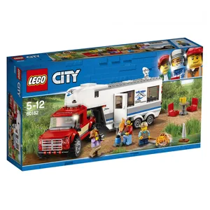 LEGO® City 60182 Le pick up et sa caravane pas cher