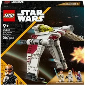 Comparateur de prix : LEGO Star Wars  Chasseur V-19 Torrent 75432