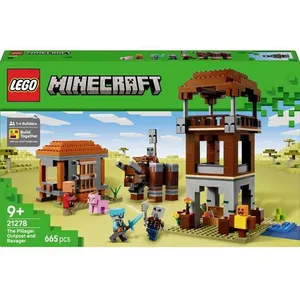 Comparateur de prix : 21278 LEGO® MINECRAFT Un dérangement pour le poste de pileur