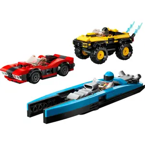 LEGO City Le pack de véhicules de course 60395 pas cher