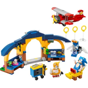 LEGO® Sonic 76991 L’avion Tornado et l'atelier de Tails pas cher