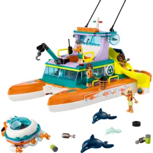 LEGO® Friends 41734 Le bateau de sauvetage en mer pas cher