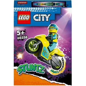Lego Lego City - La Cyber Moto De Cascade - 60358 pas cher