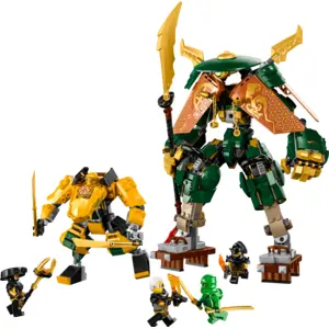 71794 Lego Ninjago - L equipe de robots des ninjas lloyd et arin Lego pas cher