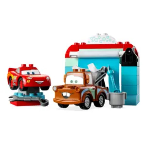 LEGO DUPLO - La station de lavage avec Flash McQueen et Martin - 10996 pas cher