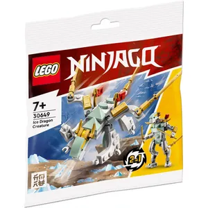 Comparateur de prix : LEGO NINJAGO 30649 SAC EN PLASTIQUE MOTIF DRAGON DE GLACE