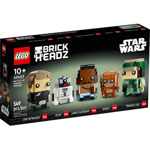 Comparateur de prix : Lego Brickheadz - Star Wars : Les Héros De La Bataille D'endor - 40623