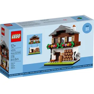 LEGO® 40594 - Les maisons du monde 3 - Swisse Édition limitée pas cher