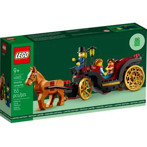 Lego Saisonnier - La Promenade Hivernale En Calèche - 40603 pas cher