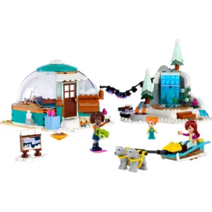 Jeux de construction les vacances en Igloo Lego Friends 23x11,3x31,2 cm pas cher