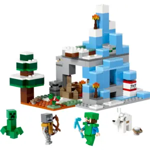 LEGO® Minecraft® 21243 Les pics gelés pas cher