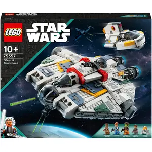 LEGO 75357 Star Wars Ghost et Phantom II, Comprenant 2 Véhicules Ahsok... pas cher