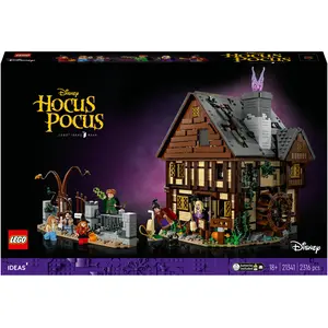 LEGO Ideas Disney Hocus Pocus: The Sanderson Sisters' Cottage 21341
