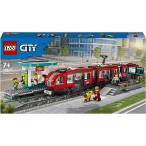 Comparateur de prix : LEGO® City 60423 Le tramway et la station du centre-ville