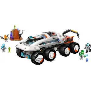 LEGO City Le rover de commandement et la grue 60432 pas cher