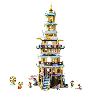 LEGO Monkie Kid La pagode céleste 80058 pas cher