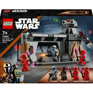 Comparateur de prix : LEGO® Star Wars  75386 Le combat de Paz Vizsla  et Moff Gideon 