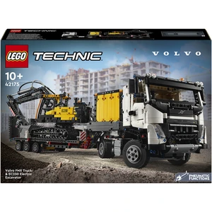 Comparateur de prix : LEGO Technic - Camion Volvo FMX et pelleteuse électrique EC230 - 42175