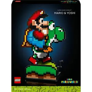 Comparateur de prix : LEGO Super Mario - Super Mario World Mario et Yoshi - 71438