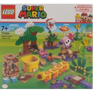 LEGO® Super Mario Set de créateur jungle Cassis 71434 pas cher